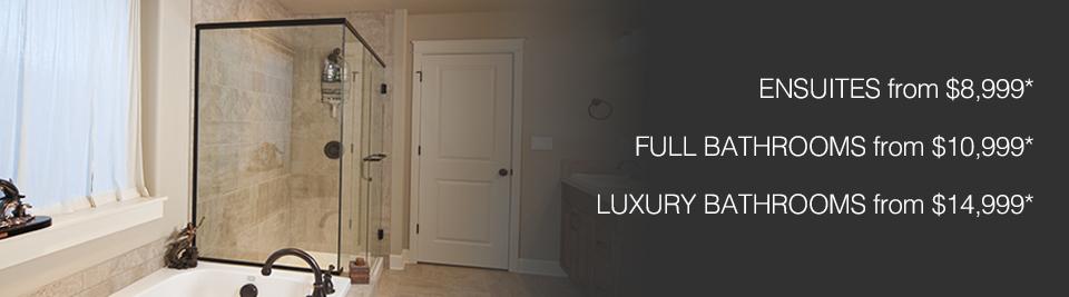 affordable, stylish bathroom renovations on budget and on time